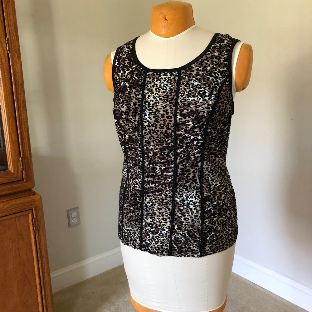 Animal Print Blouse